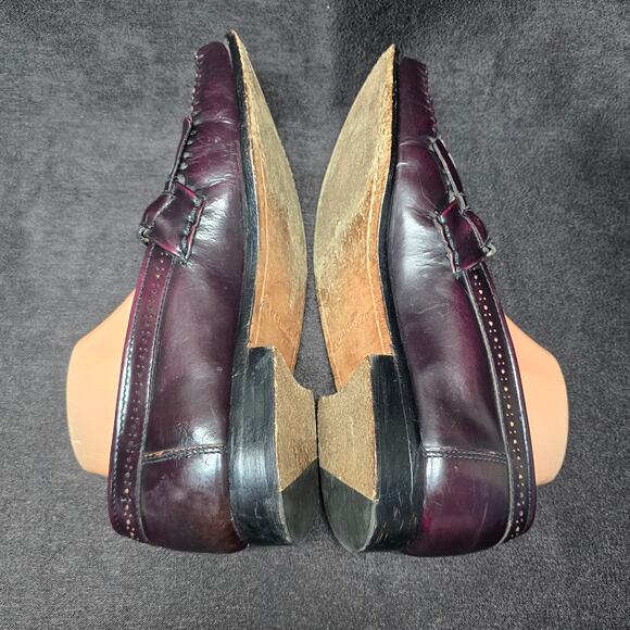 G.H. Bass & Co. Burgundy Cordovan Penny Loafer Dress Shoes main image 4